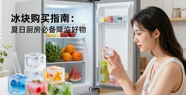 广州冰块购买指南：夏日厨房必备降温好物